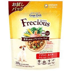 Frecious（フレシャス） アダルト成犬用 チキン＆ビーフ入り 200g