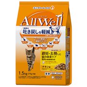 AllWell（オールウェル） 避妊・去勢した猫の体重ケア 筋肉の健康維持用 チキン味 挽き小魚とささみフリーズドライパウダー入り [猫用 ドライフード 1.5kg]