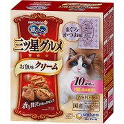 銀のスプーン 三ツ星グルメ お魚味クリーム 10歳頃から まぐろ・かつお味 [猫用 ドライフード 180g 10歳頃 腎臓の健康維持用 総合栄養食]