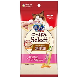 三ツ星グルメ おやつ にっぽんSelect 無添加とろリッチ まぐろ節使用 48g（6g×8本）