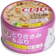 CIAO ホワイティ(とりささみシリーズ) とりささみ&ぶり 85g