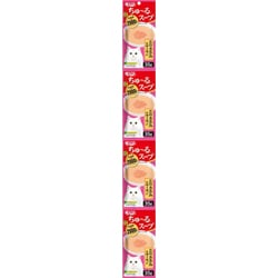 CIAO ちゅ～るスープ 4連パック とりささみ＆サーモン 35g×4袋