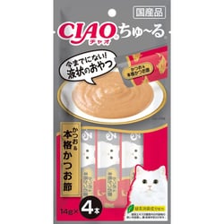 CIAO ちゅ～る かつお＆本格かつお節 14g×4本