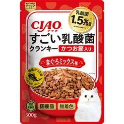 ヨドバシ.com - いなばペットフード チャオ CIAO すごい乳酸菌クランキー かつお節入り まぐろミックス味 500g 通販【全品無料配達】