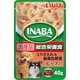 INABAパウチ とりささみ＆緑黄色野菜 ビーフ入り [犬用 ペースト 40g 総合栄養食]