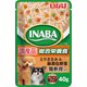 INABAパウチ とりささみ＆緑黄色野菜 鶏軟骨入り [犬用 ペースト 40g 総合栄養食]