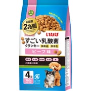 すごい乳酸菌クランキー ビーフ味 [犬用 ドライフード 190g×4袋 総合栄養食]