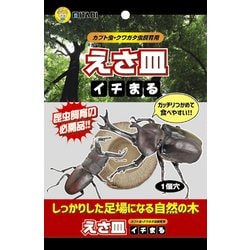 えさ皿 イチまる堅木