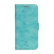 iP22-61P-VS08 [iPhone 14 Pro/13 Pro用手帳型ケース Style Natural Turquoise]