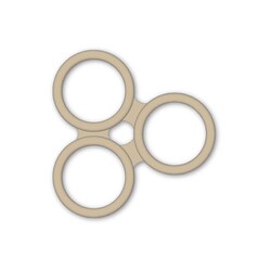 CP-iP22-61P-04 [iPhone 14 Pro/14 Pro MAX用 カメラ保護カバー i.color Beige]