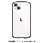 iP22-61-CHC02 [iPhone 14/13兼用背面型ケース Chrome-CLEAR Black]