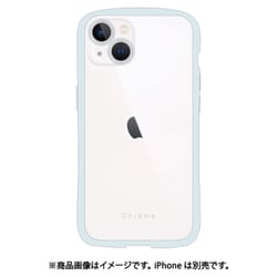 iP22-61-CHC03 [iPhone 14/13兼用背面型ケース Chrome-CLEAR Mint]
