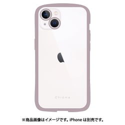 iP22-61-CHC10 [iPhone 14/13兼用背面型ケース Chrome-CLEAR Cocoa]