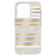 CM049226 [iPhone 14 Pro用ケース Pearl Stripes MagSafe対応・抗菌・3.0m落下耐衝撃]
