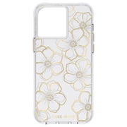 CM049318 [iPhone 14 Pro Max用ケース Floral Gems 抗菌・3.0m落下耐衝撃]