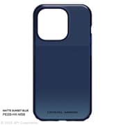PEI28-HX-MSB [CRYSTAL ARMOR HEXAGON MATTE SUNSET BLUE for iPhone 14 Pro用]