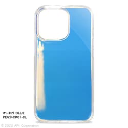 PEI28-CR01-BL [EYLE Carat オーロラ BLUE for iPhone 14 Pro用]