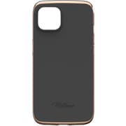 iPhone 14用 INO-LINE INFINITY CASE StoneBK/ChromeGD