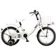 子ども用自転車 2A322A bikke m（ビッケm） 16インチ 変速なし E.YBKホワイト BKM163