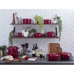 STAUB - ストウブ ピコ・ココット ラウンド 22cm ボルドー 40502-293 Staub ＼P10倍 〜8/18 09:59／ ストウブ 鍋 22cm ピコ・ココット