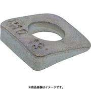 W0-00-T002-0200-0000-12-2P [SUNCO ドブメッキ テーパーW 13°D31 レール用 M20-13゜D39 （2個入）]