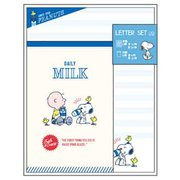 限定 レターセット PEANUTS Milk stand 牛乳 S2090295