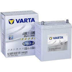 シルバーダイナミック/EFB 充電制御車・アイドリングストップ車対応カーバッテリー K-50R/60B19R