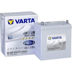 シルバーダイナミック/トップパフォーマンEFB 充電制御車・アイドリングストップ車対応カーバッテリー M-50R/60B20R