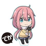 ゆるキャン△ でかぷにこれ！アクリルフィギュア 各務原なでしこ 制服Ver. [キャラクターグッズ]