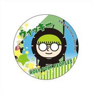 ROLY POLY PEOPLES 缶バッジ ウィッキー [キャラクターグッズ]