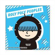 ROLY POLY PEOPLES ステッカー ブルース [キャラクターグッズ]