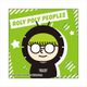ROLY POLY PEOPLES ステッカー ウィッキー [キャラクターグッズ]