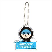 ROLY POLY PEOPLES アクリルキーチェーン ブルース [キャラクターグッズ]