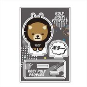 ROLY POLY PEOPLES アクリルスタンド ポチー [キャラクターグッズ]