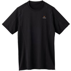 リカバリーウェア リチャージ+ ショートスリーブ メンズ Lサイズ ブラック×ブラック 一般医療機器 6430