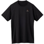 リカバリーウェア リチャージ+ ショートスリーブ メンズ Lサイズ ブラック×ブラック 一般医療機器 6430