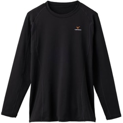リカバリーウェア リチャージ+ ロングスリーブ メンズ Mサイズ ブラック×ブラック 一般医療機器 6431