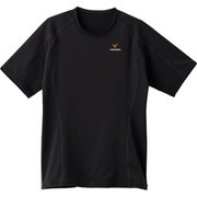 リカバリーウェア リチャージ+ ショートスリーブ レディース Lサイズ ブラック×ブラック 6434-4805