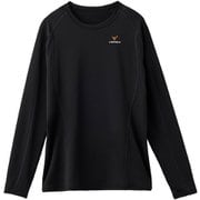 リカバリーウェア リチャージ+ ロングスリーブ レディース Lサイズ ブラック×ブラック 一般医療機器 6435