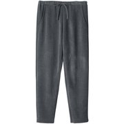 リカバリーウェア コンフォートヒート ロングテーパードパンツ メンズ Lサイズ ファントムブラック 8404-2205
