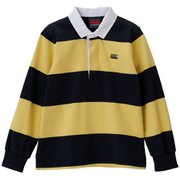 ロングスリーブラグビージャージ KIDS L/S RUGBY JERSEY RAJ42902 クリーム(51) 130サイズ [アウトドア トップス キッズ]