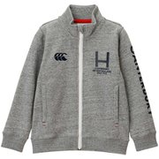 スウェットトラックジャケット KIDS SWEAT TRACK JACKET RAJ42910 ミディアムグレー(15) 130サイズ [アウトドア ジャケット キッズ]