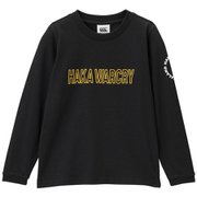 ロングスリーブTシャツ JR. L/S T-SHIRT RJ42907J ブラック(19) 150サイズ [アウトドア トップス ジュニア]