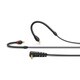 IE 100 PRO/400 PRO/500 PRO用 ストレートケーブル ブラック 508584 IE PRO Straight Cable Black