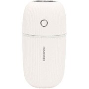 加湿器 卓上 超音波式 充電式 ウルカプセル LED ホワイト DLJSQ19038-1