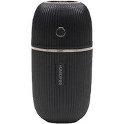 加湿器 卓上 超音波式 充電式 ウルカプセル LED ブラック DLJSQ19038-1