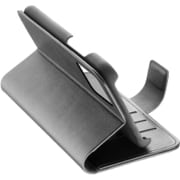 BOOKAG2IPH14MAXK [Book Agenda iPhone 14 Plus用レザー調手帳型スタンドケース ブラック]