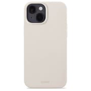 15496 [ソフトタッチシリコーンケース iPhone 14/13用Light Beige]