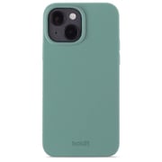 15497 [ソフトタッチシリコーンケース iPhone 14/13用Moss Green]