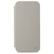 15693 [ClearBook 手帳型クリアケース iPhone 14/13対応 Taupe]